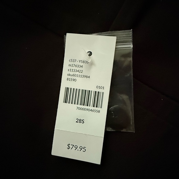 Lane Bryant Tighter Tummy High-Rise Straight 4-Season Pant Black NWT Sz 28 - Picture 3 of 9